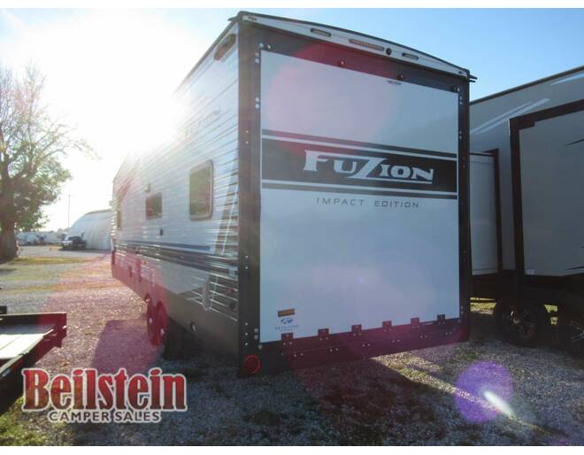2024 Fuzion Impact Aluminum Toy Hauler 2813 Travel Trailer at Beilstein Camper Sales STOCK# 815114 Photo 3